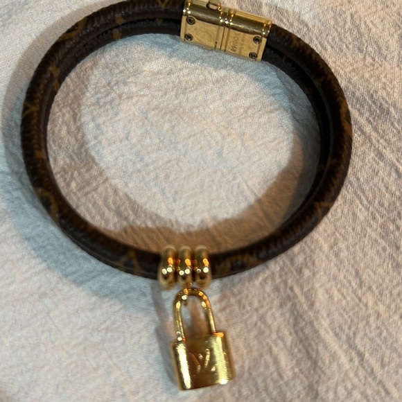 Louis Vuitton brown canvas bracelet - Picture 2 of 4